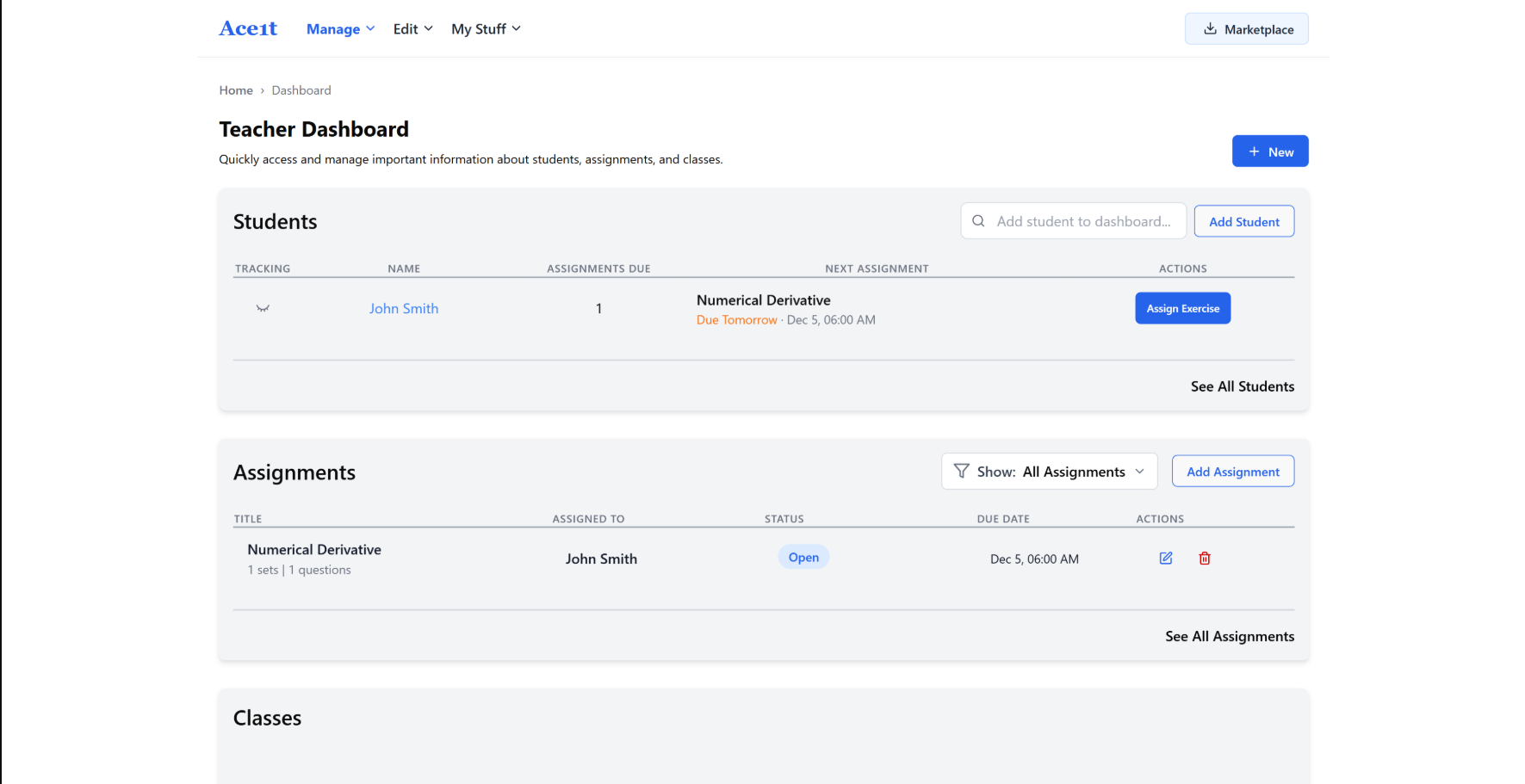 AceIT — AI · EdTech