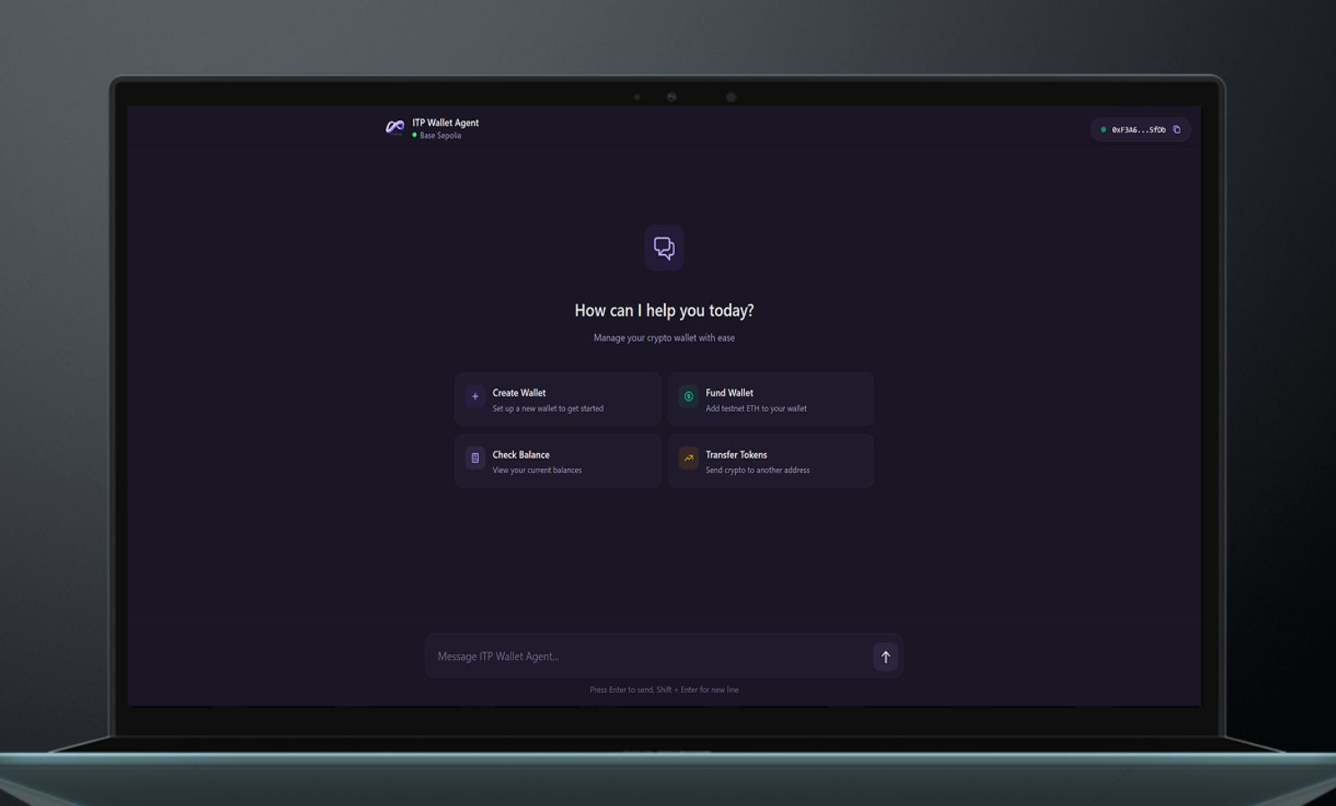 CDP Wallet Agent — AI Agent